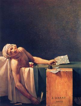 Jacques-Louis David : The Death of Marat